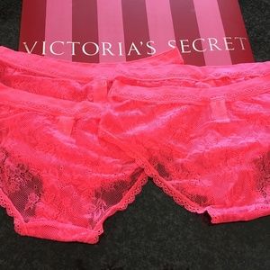 5 Pairs Victoria’s Secret Hip Hugger Panties Small